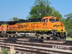 BNSF 5676 is the only H3 AC4400CW on the roster to date. I was able to get it leading a ballast train in good light